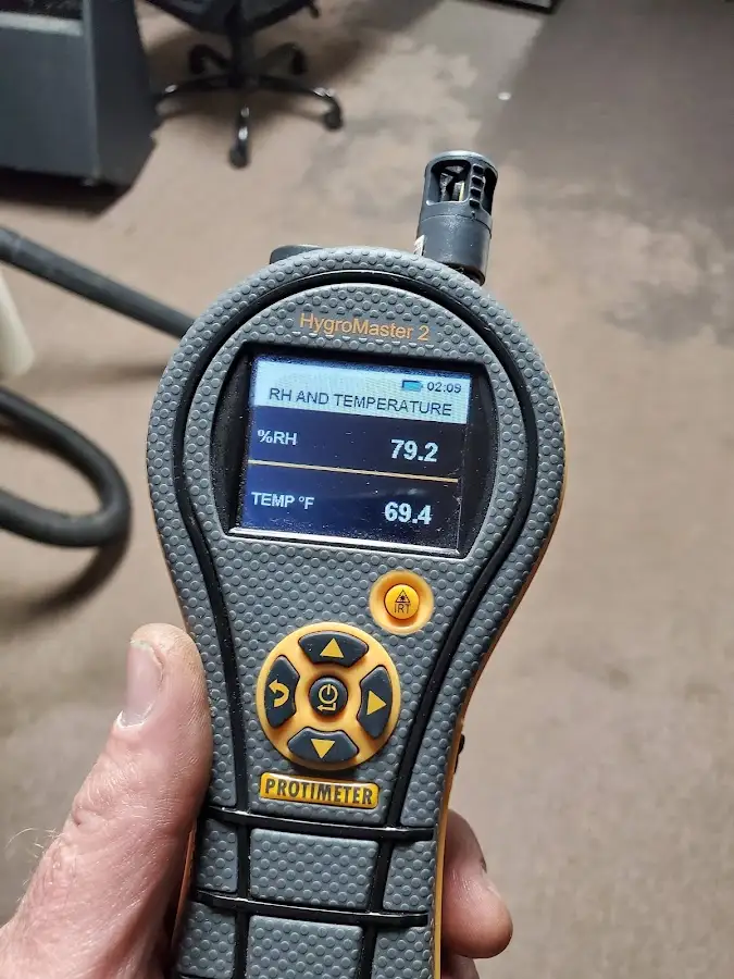 Moisture meter humidity assessment for Fire & Smoke Damage Restoration in Garden Acres